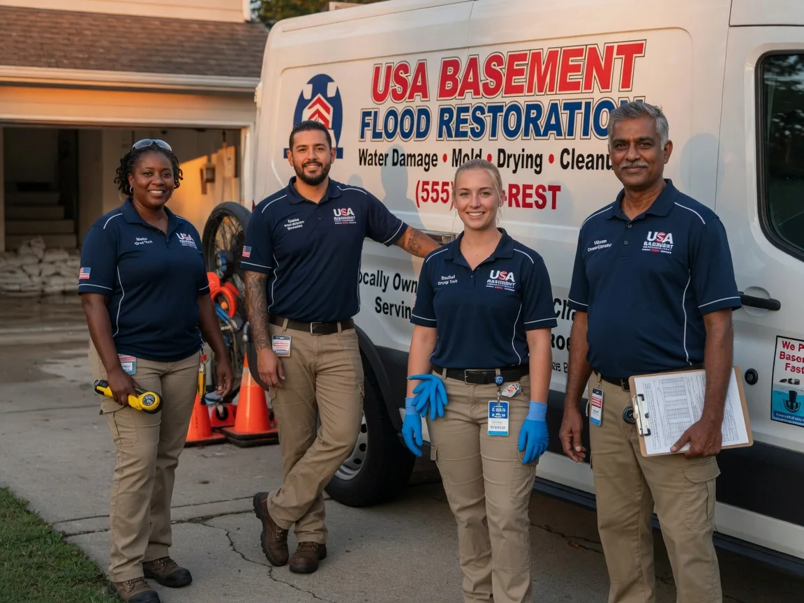 Basement Flood Cleanup company in Iron City, TN