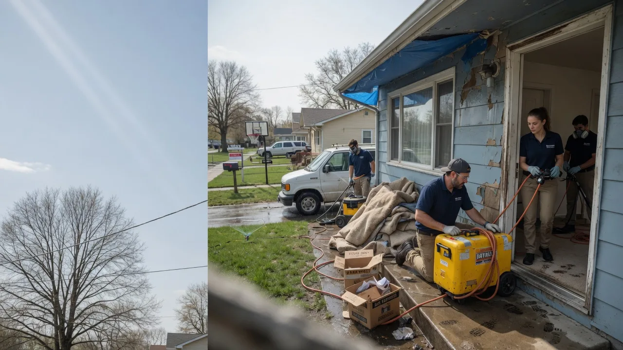 Basement Flood Cleanup in Iron City, TN near me